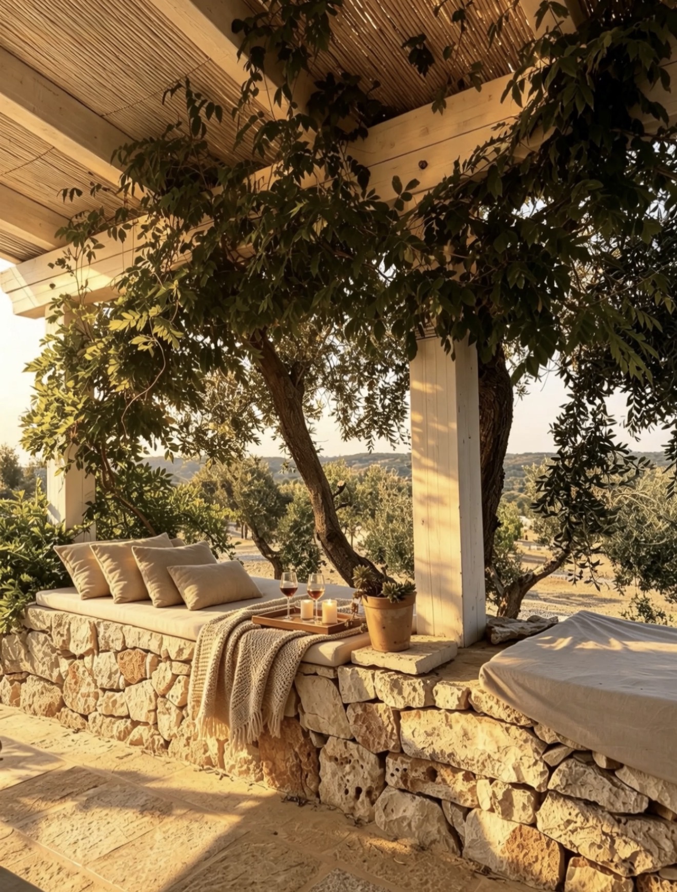 Private jacuzzi and outdoor terrace